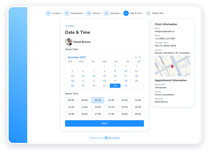 Online Booking Made Effortless