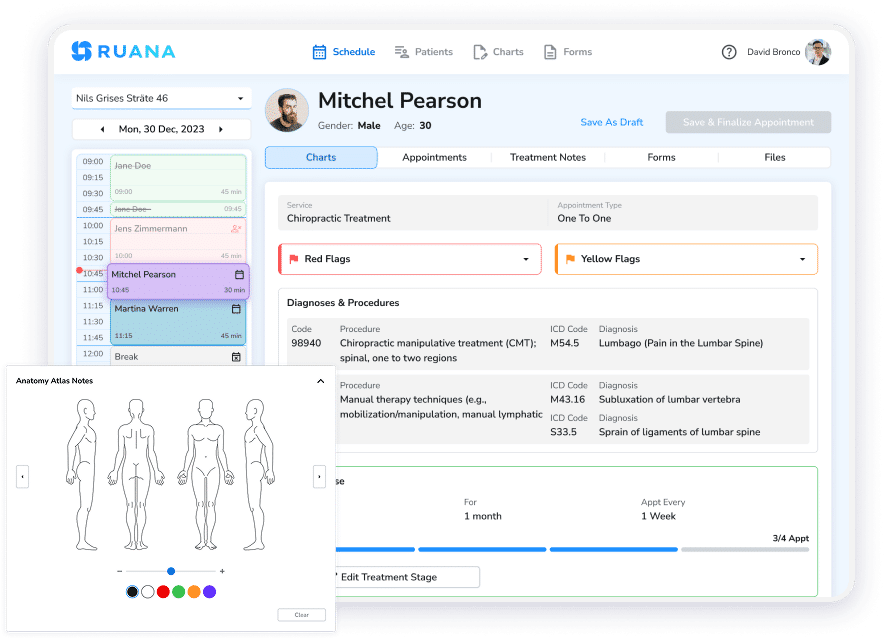 Customizable Notes & Charting
