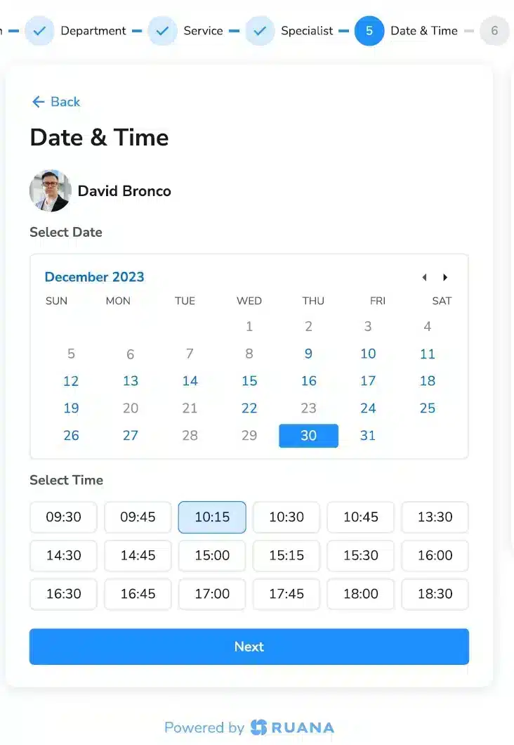 24/7 online booking availability