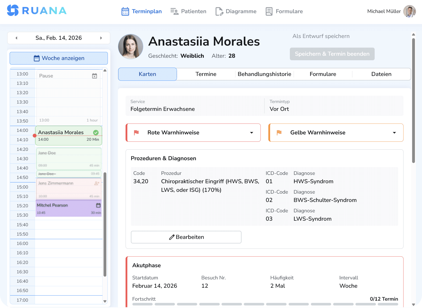 Digitale Patientenakte & Dokumentation