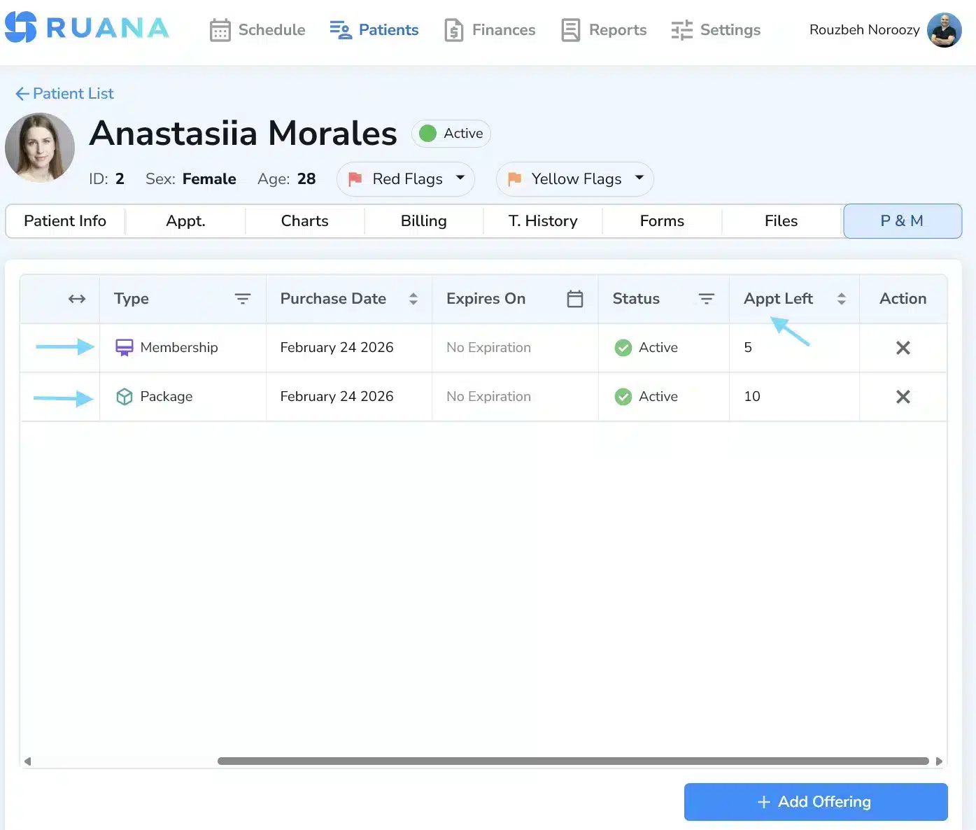 Automatic membership session tracking