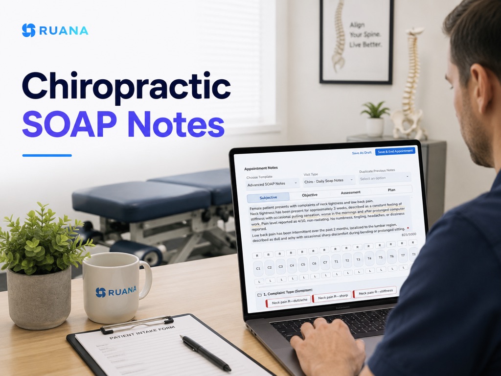 Guide to chiropractic soap notes with examples and templates