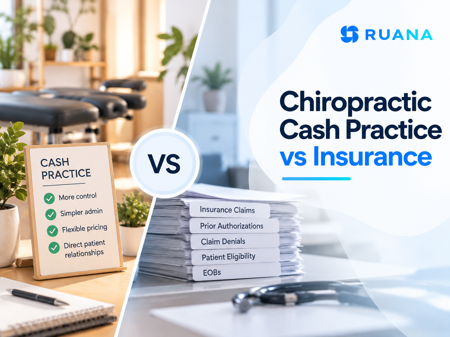 guide to chiropractic cash practice vs insurance comparison